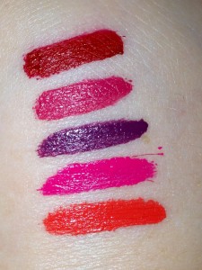 With Flash Top to bottom: Reckless, Funk, Kooky, Criminal, Atomic
